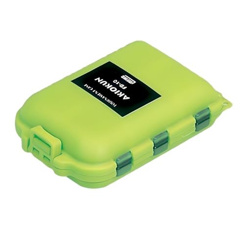 Meiho Small Tackle Box Akiokun FB 10 97 x 65 x 30 mm Green (1228) von Meiho