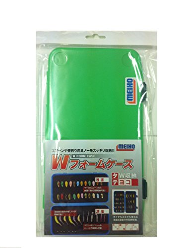 Meiho Tackle Box W Form Case Green 268 x 147 x 25 mm Green (1523) von Meiho