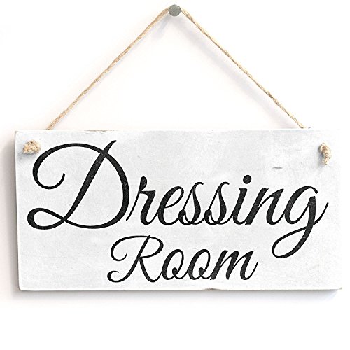 Meijiafei Schild "Dressing Room", PVC, 25,4 x 12,7 cm von Meijiafei