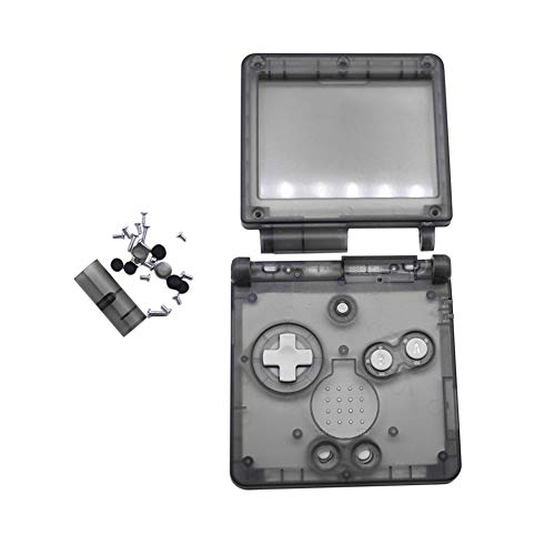 Meijunter Ersatz Transparent Klar Voll Gehäuse Shell Hülle Reperatur Teile Kits für Nintendo Gameboy Advance SP GBA SP Console von Meijunter
