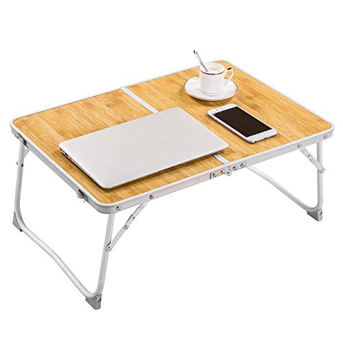 Meijunter Tragbarer Laptop-Tisch Bett Kleiner Lapdesk Frühstücksbett Computer-Schreibtisch Klappbarer Notebook Ständer Leseholde von Meijunter