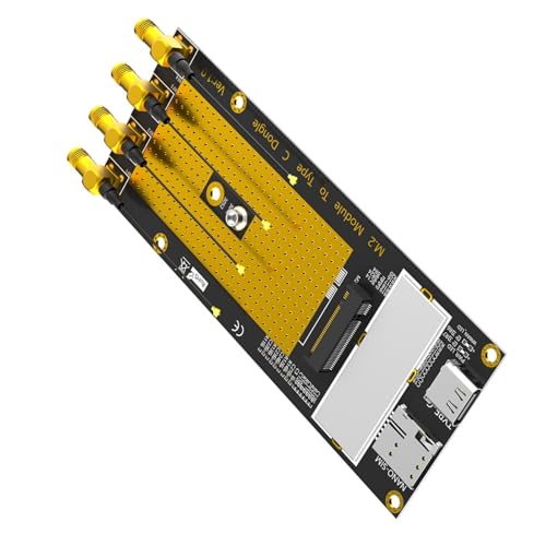 B Key Slot Modul auf Typ C Adapter Card Risers Slot Type C Adapter für RM500Q RM500U GM800 SIM8200 von Meiliyizu