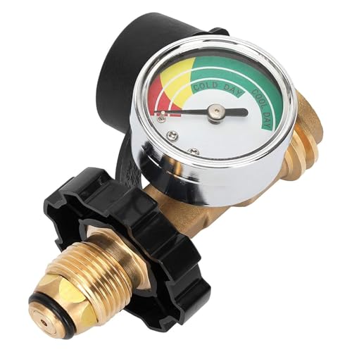 Kupfer-Propangas-Tank-Adapter, Leckage-Verhütung, Struktur, robuster Messingventil-Adapter für Nordzylinder, Messing-Propan-Tankarmatur von Meiliyizu