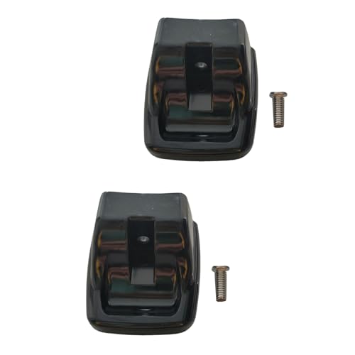 Meiliyizu 2 x Deckelgriffe, ergonomische Ersatz-Ohren mit einfacher Clip-Installation, einfache Installation, Herdgriff von Meiliyizu