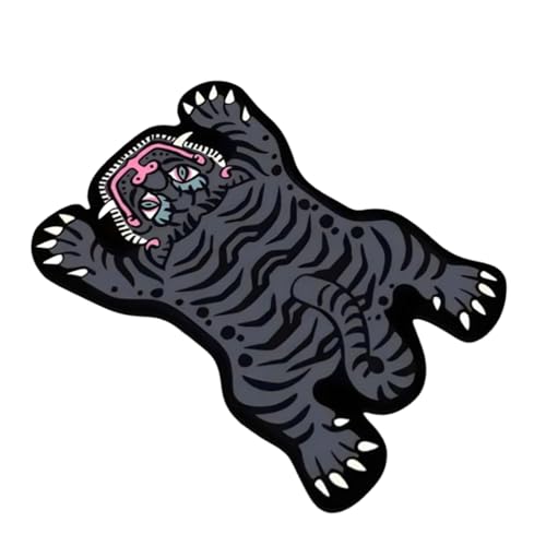 Meiliyizu Badteppich mit Tierdruck, super saugfähig, schnell trocknend, Bodenmatte für Badezimmer, Eingang, Küche, Badezimmer, Teppich, Cartoon-Tier-Bodenmatte Meiliyizu Badteppich mit Tierdruck, super saugfähig, schnell trocknend, Bodenmatte für Badezimmer, Eingang, Küche, Badezimmer, Teppich, Cartoon-Tier-Bodenmatte von Meiliyizu