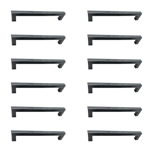 Meiliyizu Rostfreie, quadratische, matte Schubladengriffe, stabile Edelstahl-Materialien, glatte Oberflächen, einfache Reinigung, Schränke, Hardware, kratzfeste Schränke, Hardware von Meiliyizu
