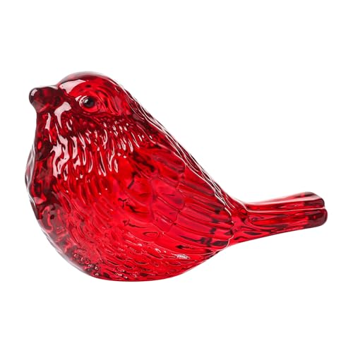 Meiliyizu Schimmernde Kristallvogel-Skulptur, Miniatur, mundgeblasen, Dekoration für den Tisch, buntes Glas, Vogel-Schreibtisch-Dekoration Meiliyizu Schimmernde Kristallvogel-Skulptur, Miniatur, mundgeblasen, Dekoration für den Tisch, buntes Glas, Vogel-Schreibtisch-Dekoration von Meiliyizu