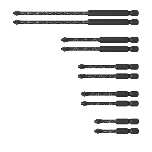 Professionelle Schraubendreher-Bits, Schaft, rutschfester Stahl, PH2, hohes Drehmoment, Elektrowerkzeuge, 50–150 mm, rutschfester Schaftbohrer Professionelle Schraubendreher-Bits, Schaft, rutschfester Stahl, PH2, hohes Drehmoment, Elektrowerkzeuge, 50–150 mm, rutschfester Schaftbohrer von Meiliyizu