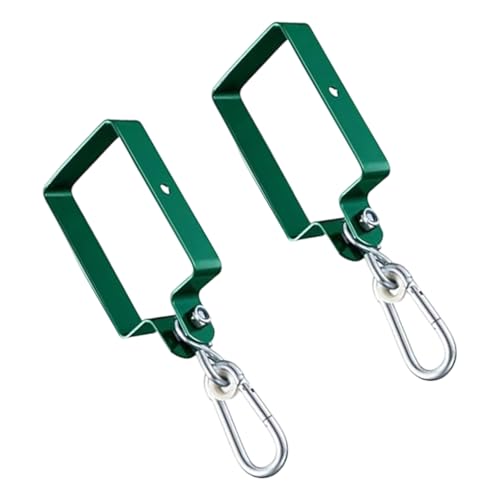 Robuster Metall-Schaukelhaken, Ersatz-Schaukel-Montagematerial, Verlängerung, Ersatzhalterung, Zubehör, langlebige quadratische Klemmen mit Karabiner Robuster Metall-Schaukelhaken, Ersatz-Schaukel-Montagematerial, Verlängerung, Ersatzhalterung, Zubehör, langlebige quadratische Klemmen mit Karabiner von Meiliyizu
