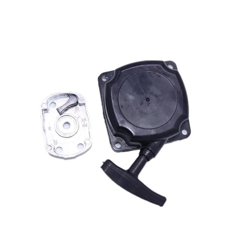Robuster Motor-Rückstoßstarter, kompatibel mit 52 cc 49 cc Motorsensenmodellen, Haltbarkeit, ABS, Nylon, 67 mm Lochmuster, ABS-Rückstoßstarter für Gartenwerkzeug von Meiliyizu