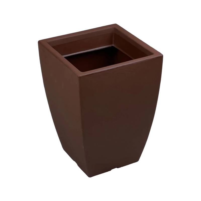 Mein-Pflanztopf Adone Mediterraner Blumentopf in Schieferoptik 40cm Braun von Mein-Pflanztopf