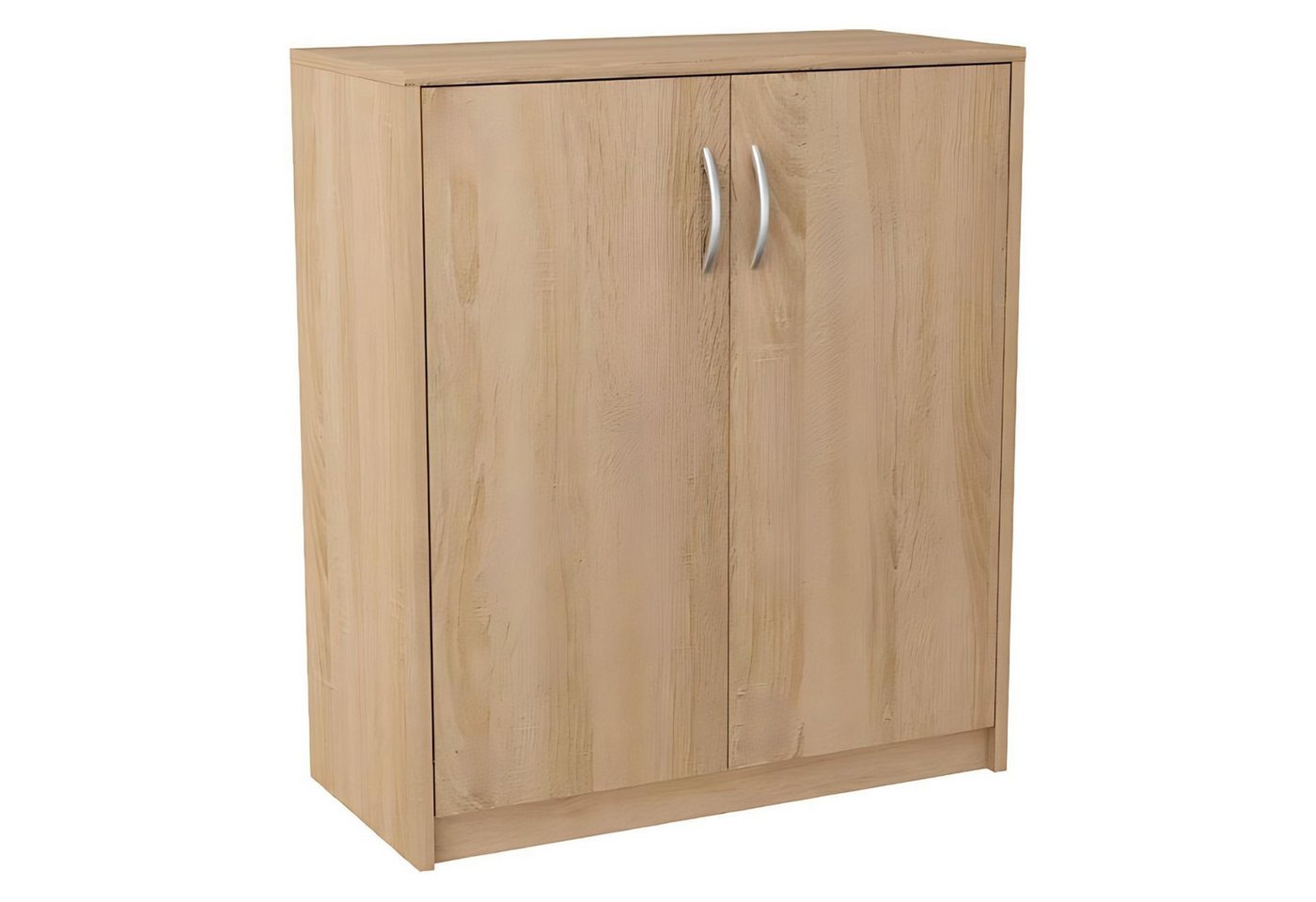 Mein-Regal Highboard, Kommode Julia Natur Schrank mit 2 Türen 1 Einlegeboden B: 74 cm von Mein-Regal