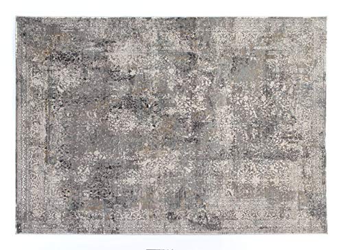BESTSELLER CAVA OCI Vintage Designer Teppich in grau-mix, Größe: 120x180 cm von Mein Teppichmarkt Teppichträume werden wahr!