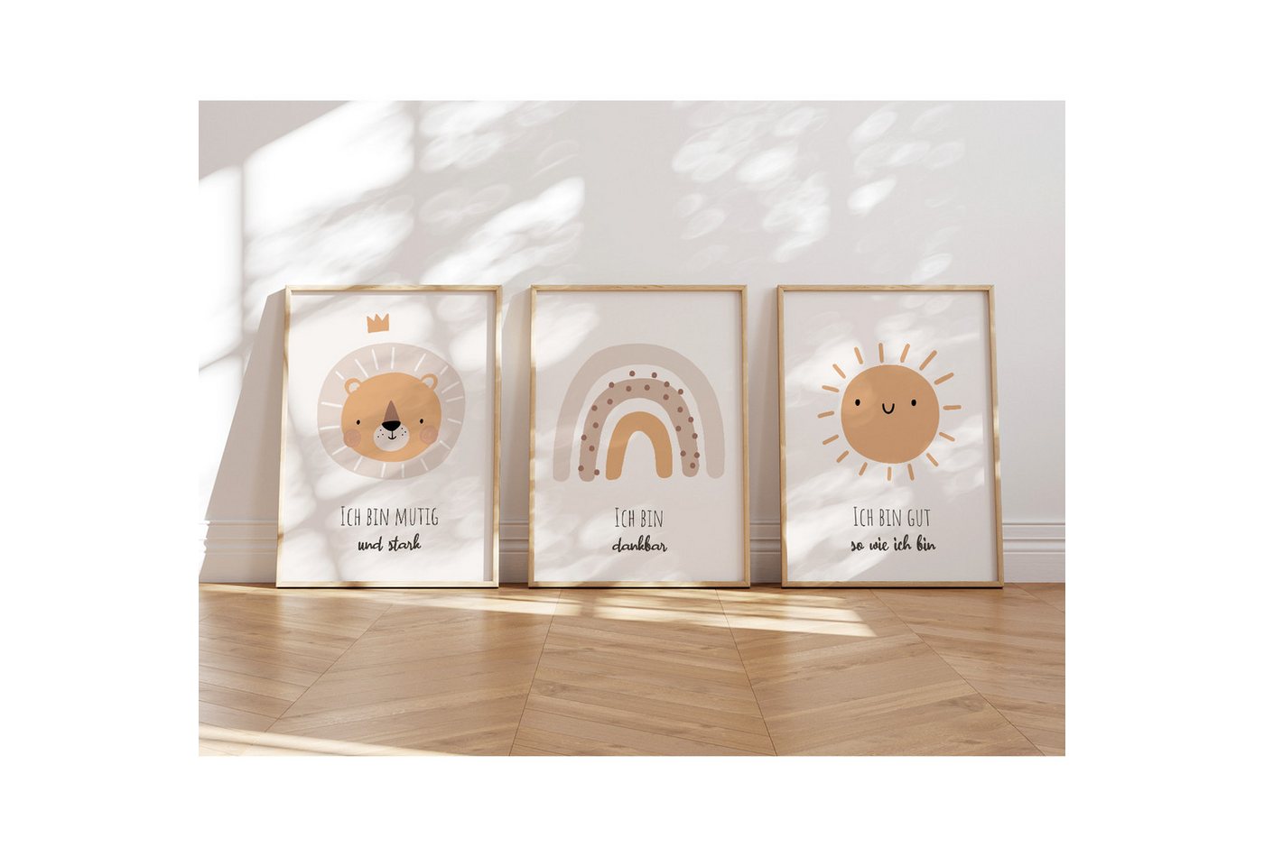 MeinBaby123® Poster Affirmationsbilder, Bilder Kinderzimmer Deko Poster, Affirmation, Motivation, Selbstbewusstsein von MeinBaby123®