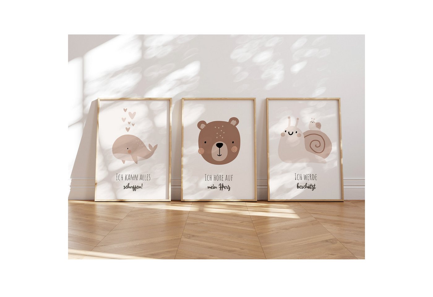MeinBaby123® Poster Affirmationsbilder, Bilder Kinderzimmer Deko Poster, Affirmation, Motivation, Selbstbewusstsein von MeinBaby123®