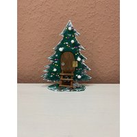 Wichteltür /Wichtelhaus - Elfentür Feentür Kinder-Fantasie Tannenbaum Mit Leiter Und "Lichterkette" Wichteltür /Wichtelhaus - Elfentür Feentür Kinder-Fantasie Tannenbaum Mit Leiter Und "Lichterkette" von MeinWichtelhaus