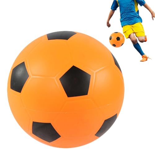 Silent Hallenfußball, 21 cm Beschichteter Schaumstoffball Mute Ball Trainings Basketball, Weicher Geräuschloser Schaumstoffball, Fußball Für Erwachsene, Jungen Und Mädchen Jeden Alters von Meindin