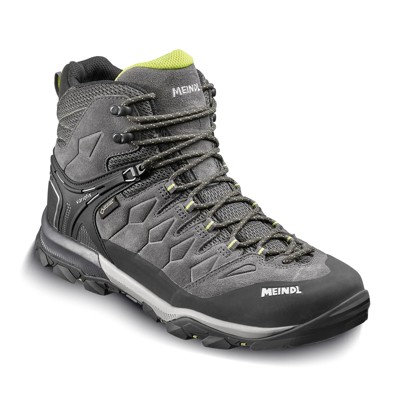 Freizeitschuh Tereno Mid GTX, anthrazit/lime, Größe 7,5 von Meindl