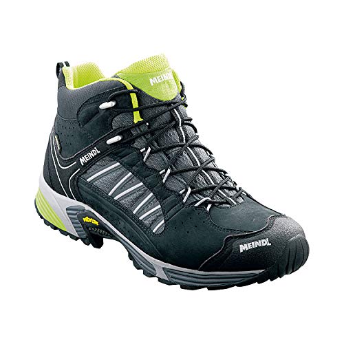 Meindl 3062 – 01/11 SX 1.1 Mid GTX Schuhe für Herren, schwarz/gelb Zitrone, Größe 46 von Meindl