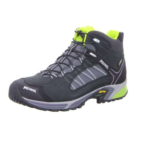 Meindl 3062 – 01/12 SX 1.1 Mid GTX Schuhe für Herren, schwarz/gelb Zitrone, Größe 47 von Meindl