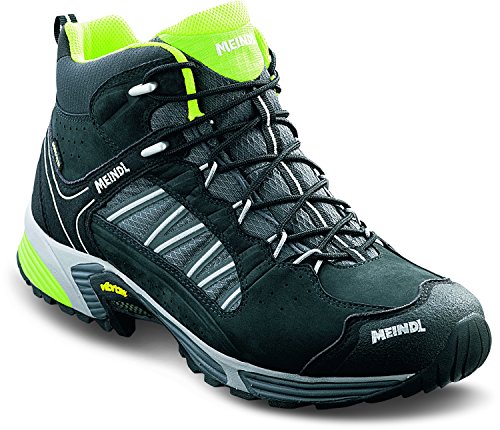 Meindl 3062 – 01/8 SX 1.1 Mid GTX Schuhe für Mann, Schwarz/lemon, Größe 42 von Meindl