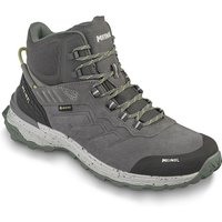 Meindl Wanderschuh "Meindl Dallas Mid GORE-TEX grau/gelb", GORE-TEX – Winddicht, wasserdicht und atmungsaktiv von Meindl