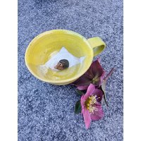 Keramiktasse Gelb Mit Igel Keramiktasse Gelb Mit Igel von MeineIdeenwerkstatt