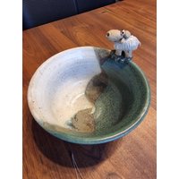 Kleines Schälchen Mit Schaf Keramik von MeineIdeenwerkstatt