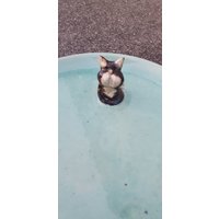 Teller Mit Katze Keramik von MeineIdeenwerkstatt