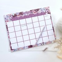 Monatsplaner 30x24 cm | Home Office Planer Notizblock Zum Arbeiten Schreibtischunterlage| To-Do-Liste Weekly Planner Büro von MeineMiniwelt