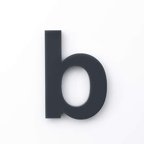 Meinplexi B-b-15 Acryl Buchstabe, Anthrazit RAL: 7016 von MeinPlexi