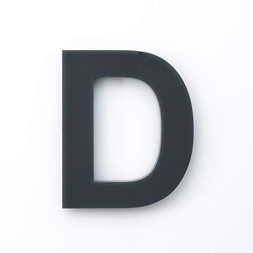 Meinplexi B-d-30 Acryl Buchstabe, Anthrazit RAL: 7016 von MeinPlexi