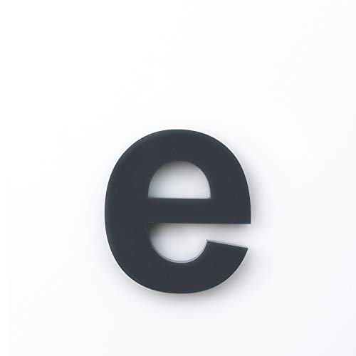 Meinplexi B-e-20 Acryl Buchstabe, Anthrazit RAL: 7016 von MeinPlexi