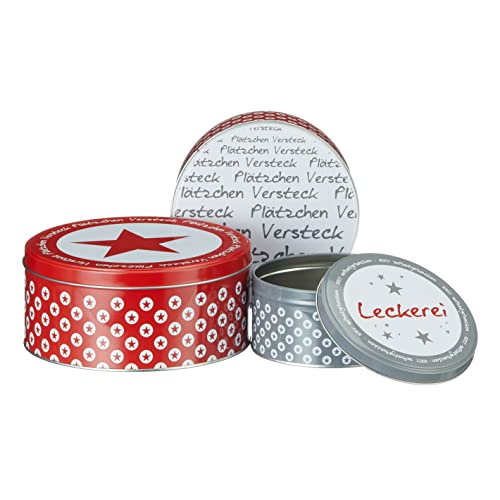 Gebäckdose 3er Set Stern Weihnachten Plätzchendose Metall Keksdose Stern Gebäckdose 3er Set Stern Weihnachten Plätzchendose Metall Keksdose Stern von Meinposten