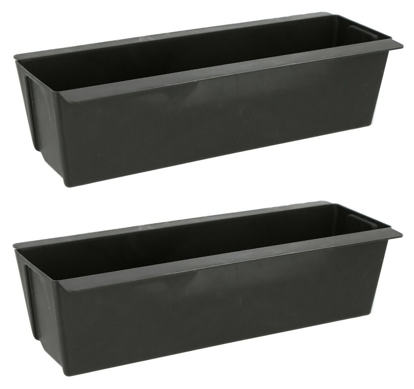 Meinposten Blumenkasten Pflanzkästen Palette Paletten Pflanzkasten Palettenbeet Blumenkasten (Spar-Set, 2 St., 2er Set, 4er Set, 6er Set, 12er Set), Einsatz für Europaletten von Meinposten