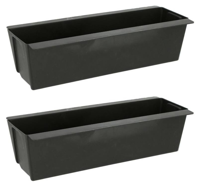 Meinposten Blumenkasten Pflanzkästen Palette Paletten Pflanzkasten Palettenbeet Blumenkasten (Spar-Set, 2 St., 2er Set, 4er Set, 6er Set, 12er Set), Einsatz für Europaletten von Meinposten