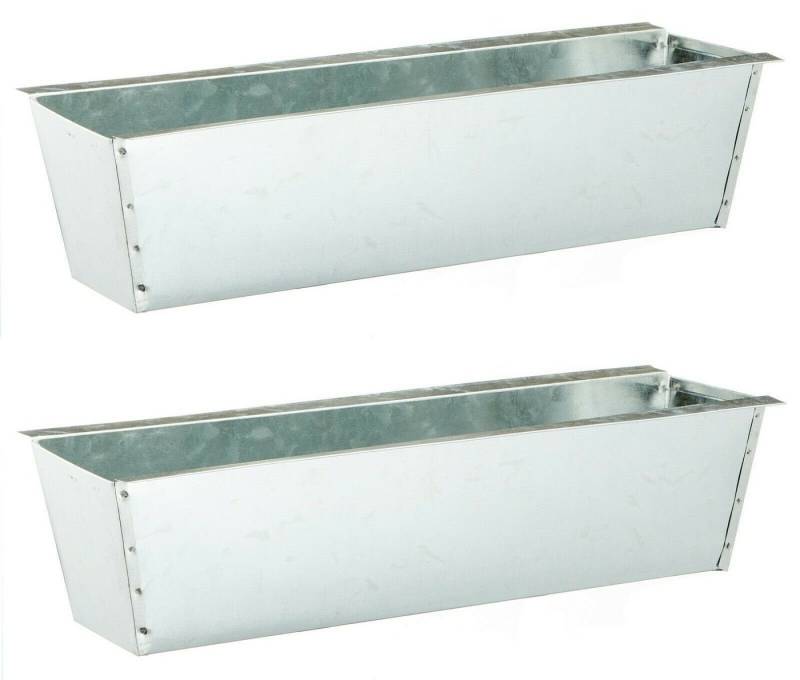 Meinposten Blumenkasten Pflanzkästen Palette Paletten Pflanzkasten Palettenbeet Blumenkasten (Spar-Set, 2 St., 2er Set, 4er Set, 6er Set, 12er Set), Einsatz für Europaletten von Meinposten