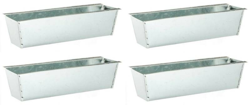 Meinposten Blumenkasten Pflanzkästen Palette Paletten Pflanzkasten Palettenbeet Blumenkasten (Spar-Set, 4 St., 2er Set, 4er Set, 6er Set, 12er Set), Einsatz für Europaletten von Meinposten