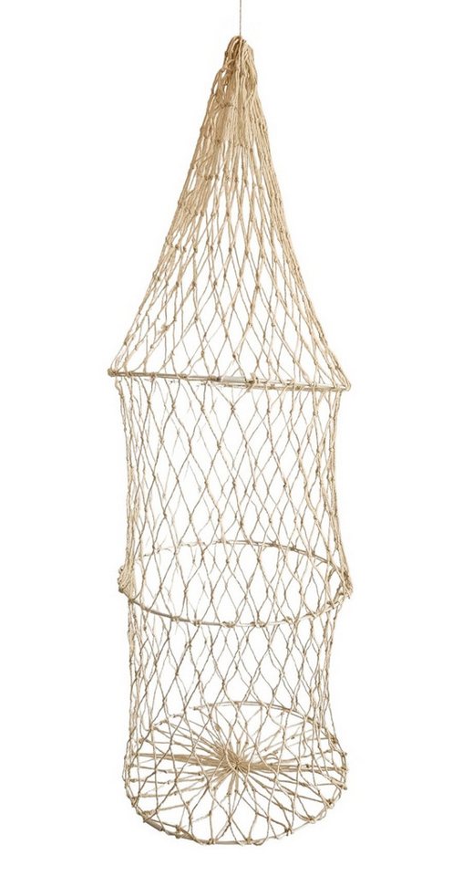 Meinposten Hängedekoration Fischernetz Deko Reuse Dekofischernetz maritim Dekoreuse 50 cm (1 St) von Meinposten