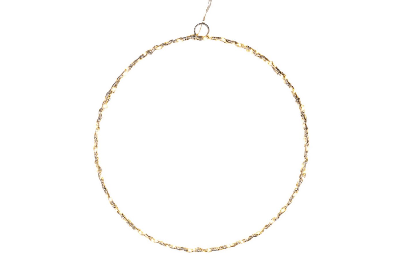 Meinposten LED Lichterbogen LED Beleuchtung Weihnachten Batterie Lichterkranz Kranz (1-tlg) von Meinposten