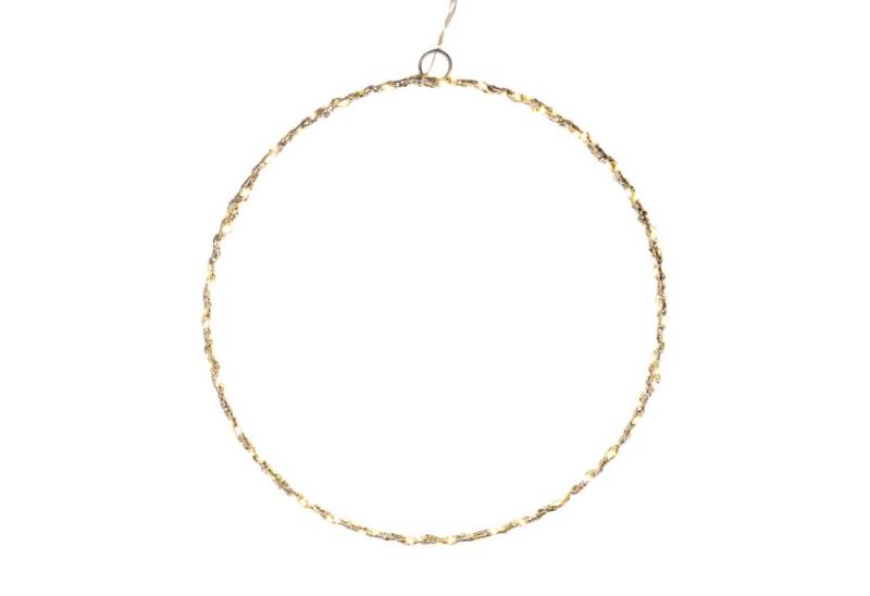 Meinposten LED Lichterbogen LED Beleuchtung Weihnachten Batterie Lichterkranz Kranz (1-tlg) von Meinposten