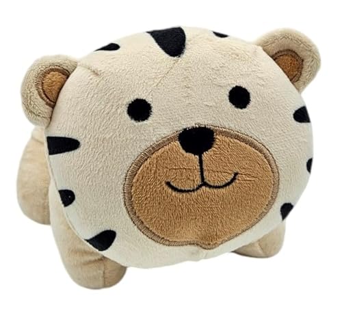 Türstopper Tiger Creme Tier Türpuffer Stoff Tür Fenster Sandfüllung Safari für Innen Kinderzimmer Deko von Meinposten
