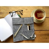 stifteetui - Hellgrau von MeinuDein