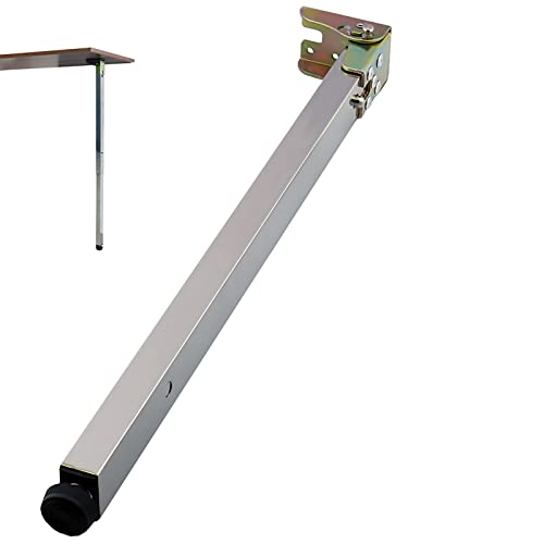 Tischbeine Metall,Verstellbare Möbelbeine Edelstahl Klappbare Möbelfüße Stützfüße Teleskopstange Bar Schreibtischbeine,für Arbeitsplatten Stehtisch Tisch Tischplatten,1 Stück(Size:110cm) von Meiping910226