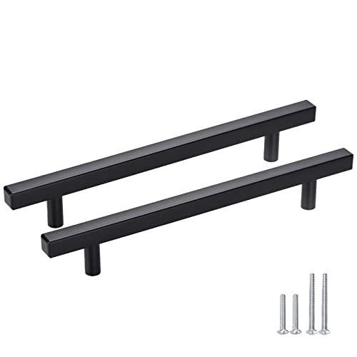 Meisax 10 Stück Möbelgriff 160 mm Griffe für Küchenschränke, Schrankgriffe aus Edelstahl Schubladengriffe in Schwarz, Küchengriffe mit Schrauben, Bohrlochabstand: 160 mm Meisax 10 Stück Möbelgriff 160 mm Griffe für Küchenschränke, Schrankgriffe aus Edelstahl Schubladengriffe in Schwarz, Küchengriffe mit Schrauben, Bohrlochabstand: 160 mm von Meisax