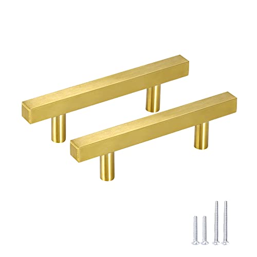 Meisax 10 Stück Schrankgriffe Gold 76mm Lochabstand Möbelgriffe Gold Griffe für Küchenschränke aus Edelstahl Küchenschrank Möbelgriffe mit Schrauben Meisax 10 Stück Schrankgriffe Gold 76mm Lochabstand Möbelgriffe Gold Griffe für Küchenschränke aus Edelstahl Küchenschrank Möbelgriffe mit Schrauben von Meisax