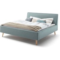 Meise Möbel Frieda Bettkasten Polsterbett Holzfuß massiv Kopfteil glatt mit Kissen Meise Möbel Frieda Bettkasten Polsterbett Holzfuß massiv Kopfteil glatt mit Kissen von Meise Möbel