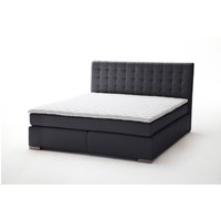 Meise Möbel Lenno Boxspringbett Metallfuß/Stoff Kunstleder 100% 180x200 cm von Meise Möbel