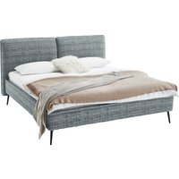 meise.möbel Polsterbett "Infinity erhältlich in verschiedenen Farben und Breiten" mit schwarzen Metallfüßen meise.möbel Polsterbett "Infinity erhältlich in verschiedenen Farben und Breiten" mit schwarzen Metallfüßen von Meise.Möbel