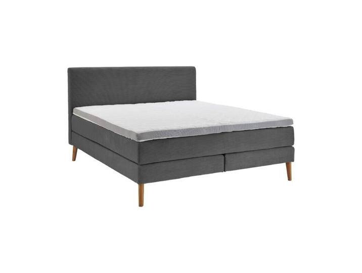 Meise Linea Boxspringbett Cordbezug, inkl. 7-Zonen-Tonnentaschenfederkern-Matratze H2/H3 - Cord Poso grau , 180 x 200 Meise Linea Boxspringbett Cordbezug, inkl. 7-Zonen-Tonnentaschenfederkern-Matratze H2/H3 - Cord Poso grau , 180 x 200 von Meise
